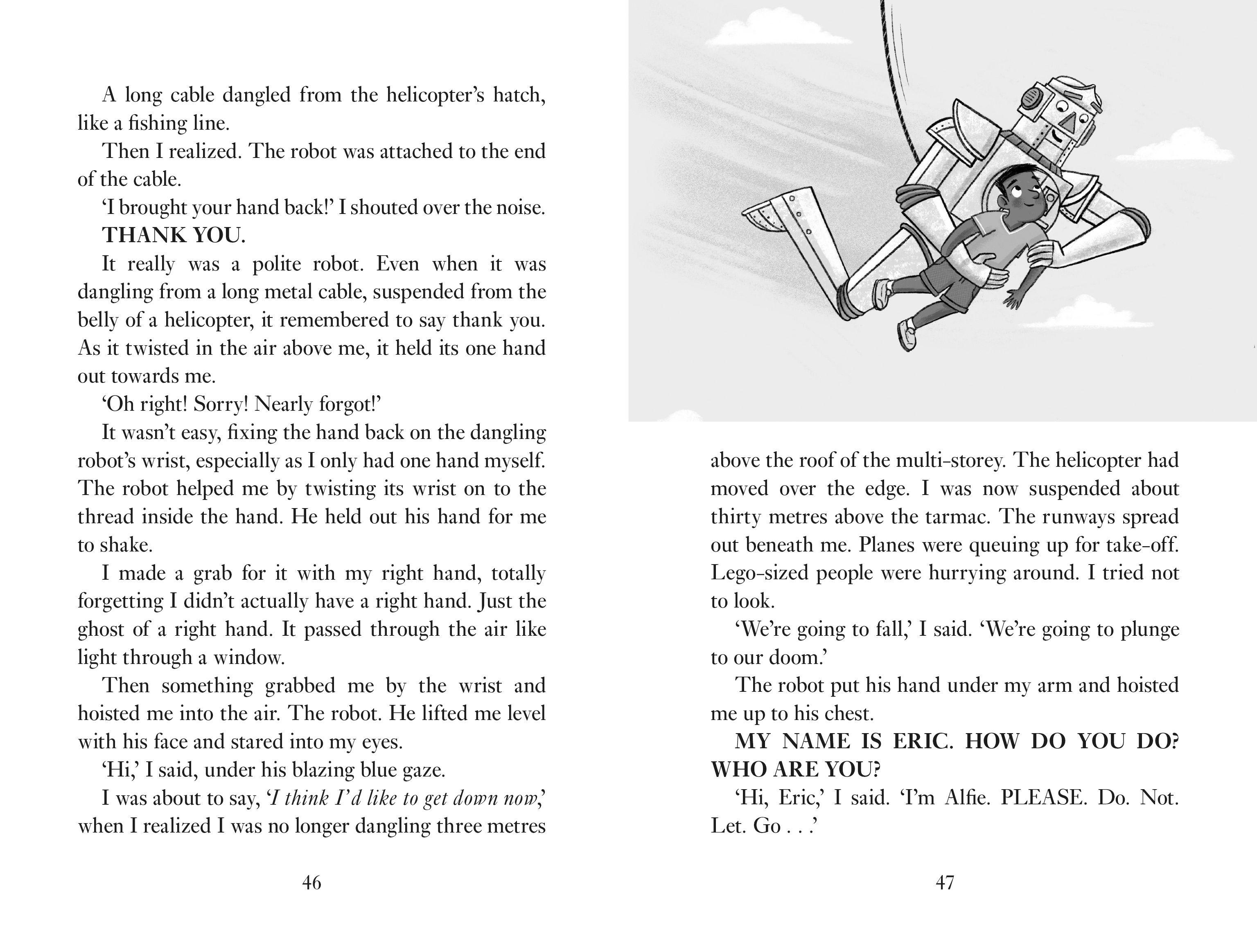 Beispielinhalt (Bild) Runaway Robot