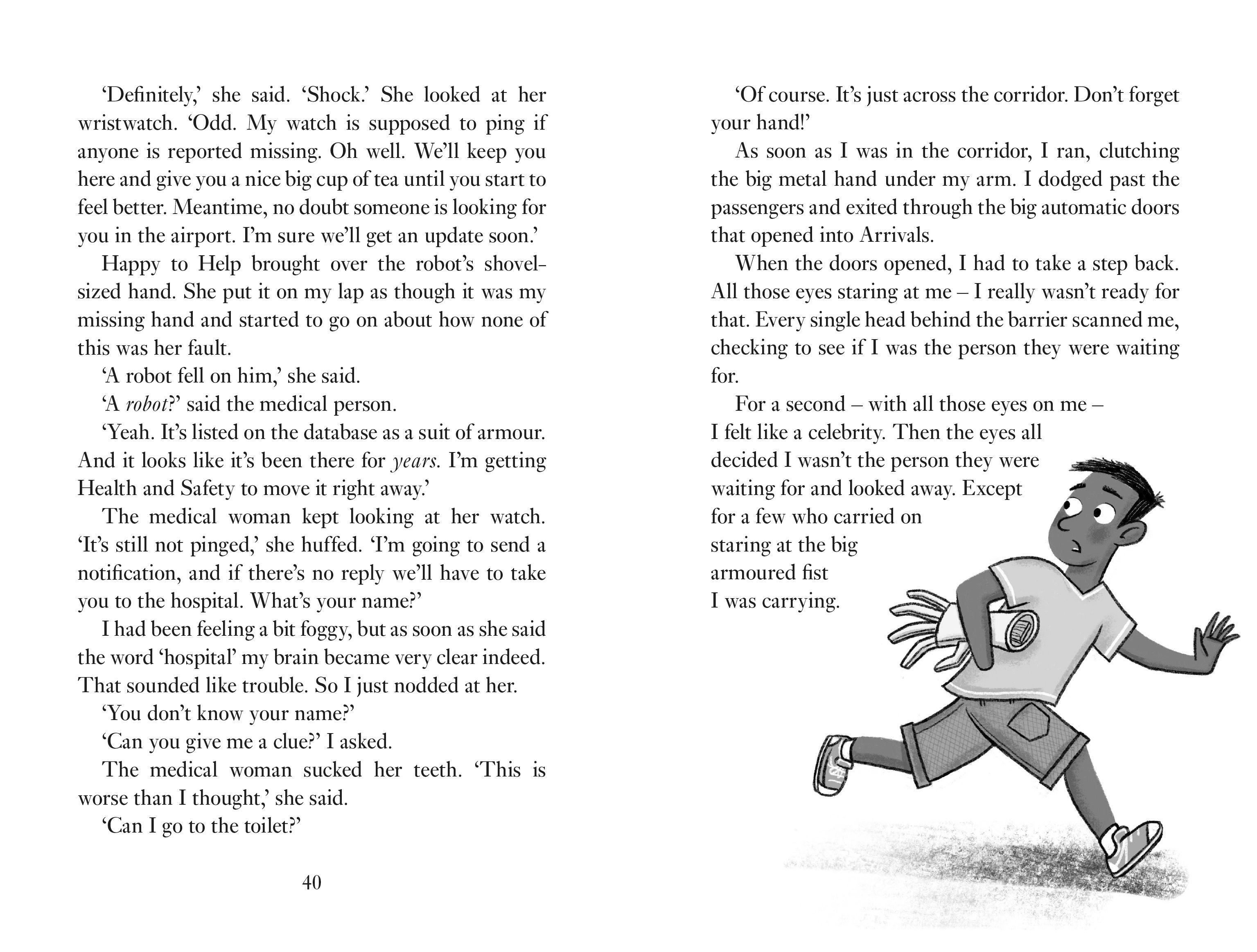 Beispielinhalt (Bild) Runaway Robot