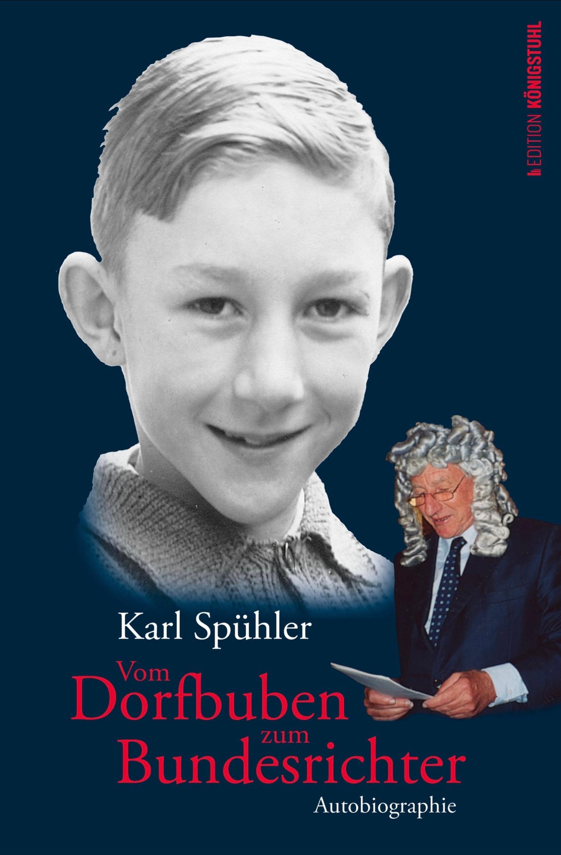 Vorderes Coverbild Vom Dorfbub zum Bundesrichter
