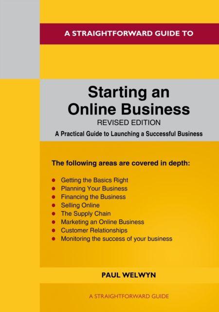 Vorderes Coverbild A Straightforward Guide to Starting An Online Business