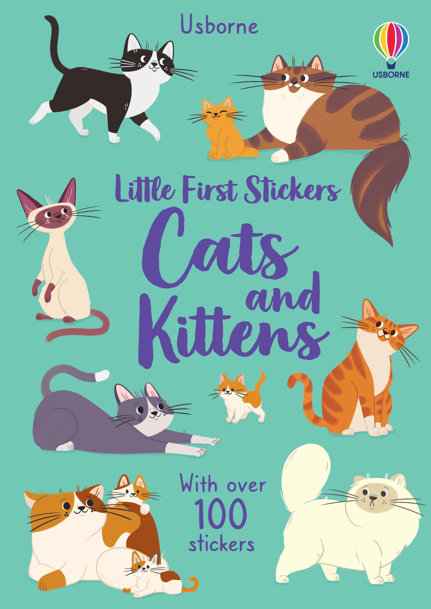 Vorderes Coverbild Little First Stickers Cats and Kittens