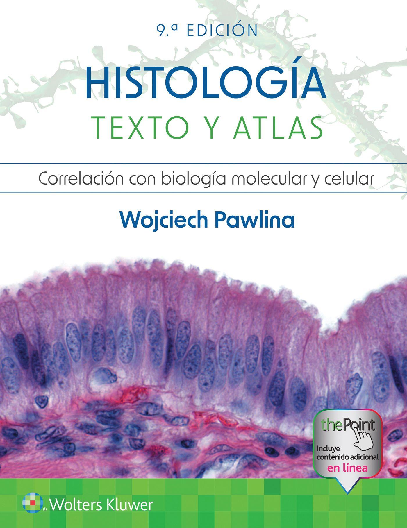 Vorderes Coverbild Histología. Texto y atlas