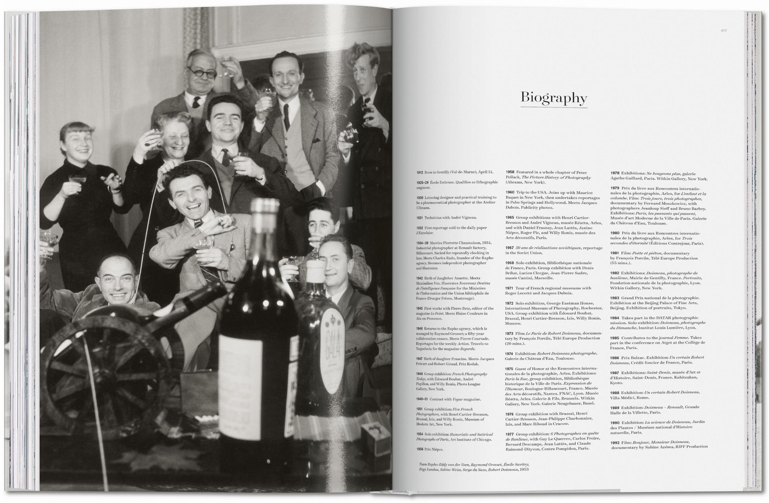 Beispielinhalt (Bild) Robert Doisneau. Paris