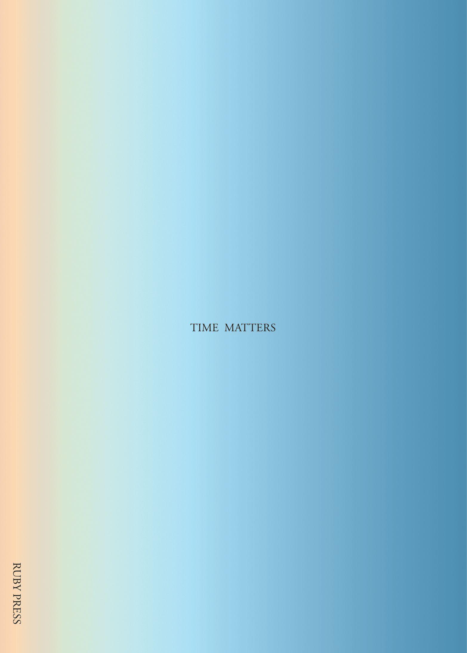 Vorderes Coverbild Time Matters