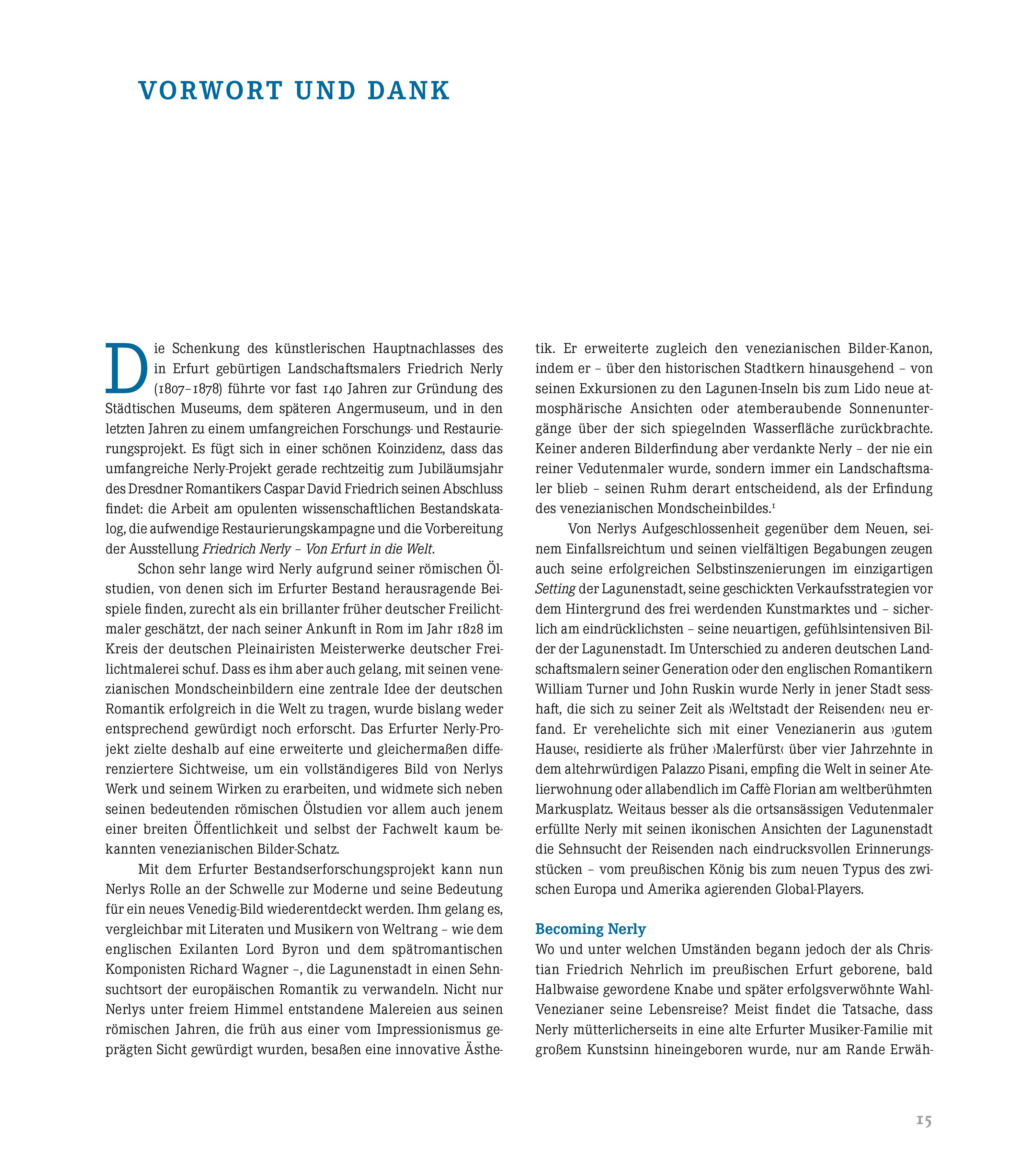 Beispielinhalt (Bild) Friedrich Nerly - Von Erfurt in die Welt