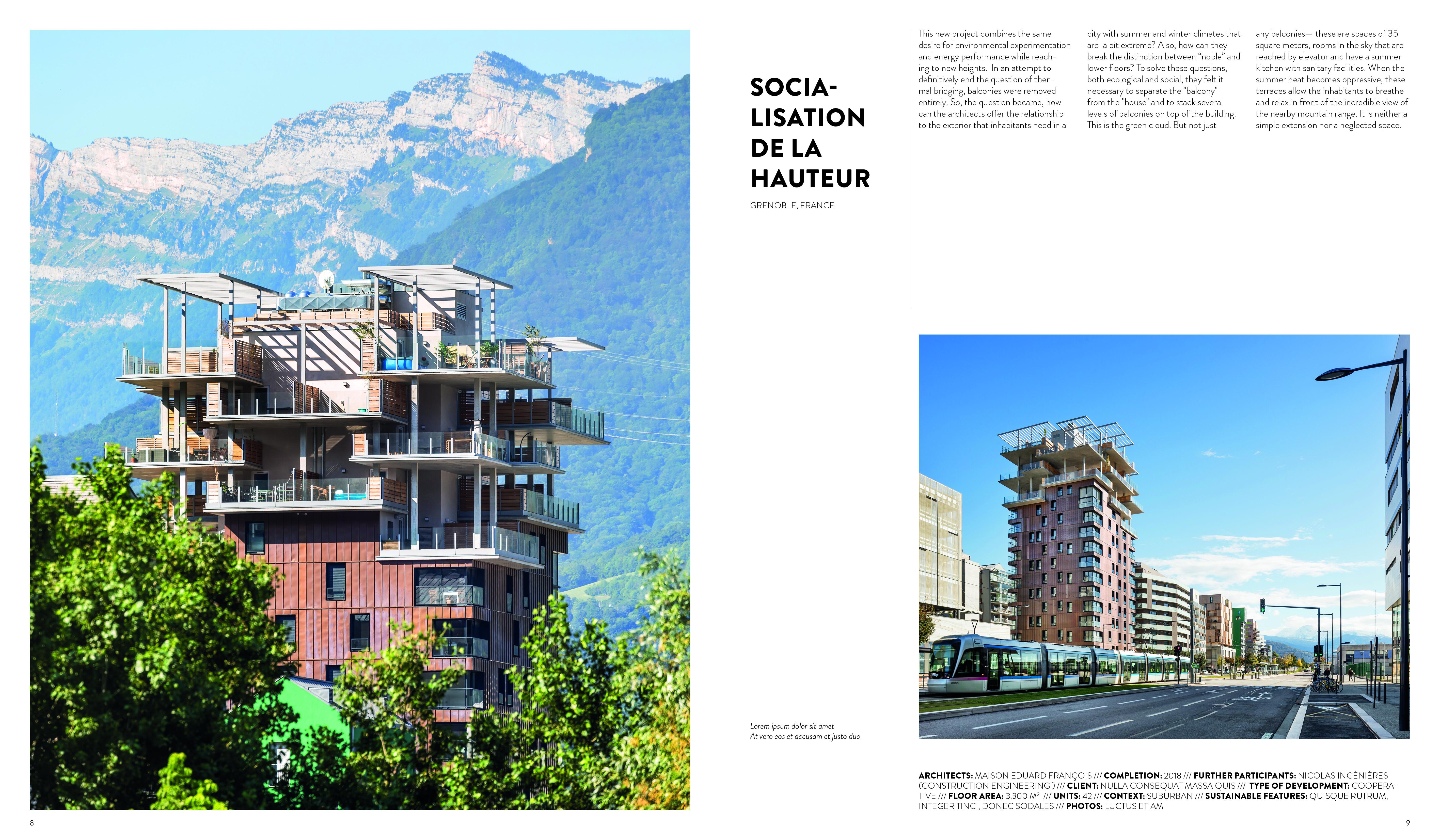 Beispielinhalt (Bild) Apartment Building Architecture