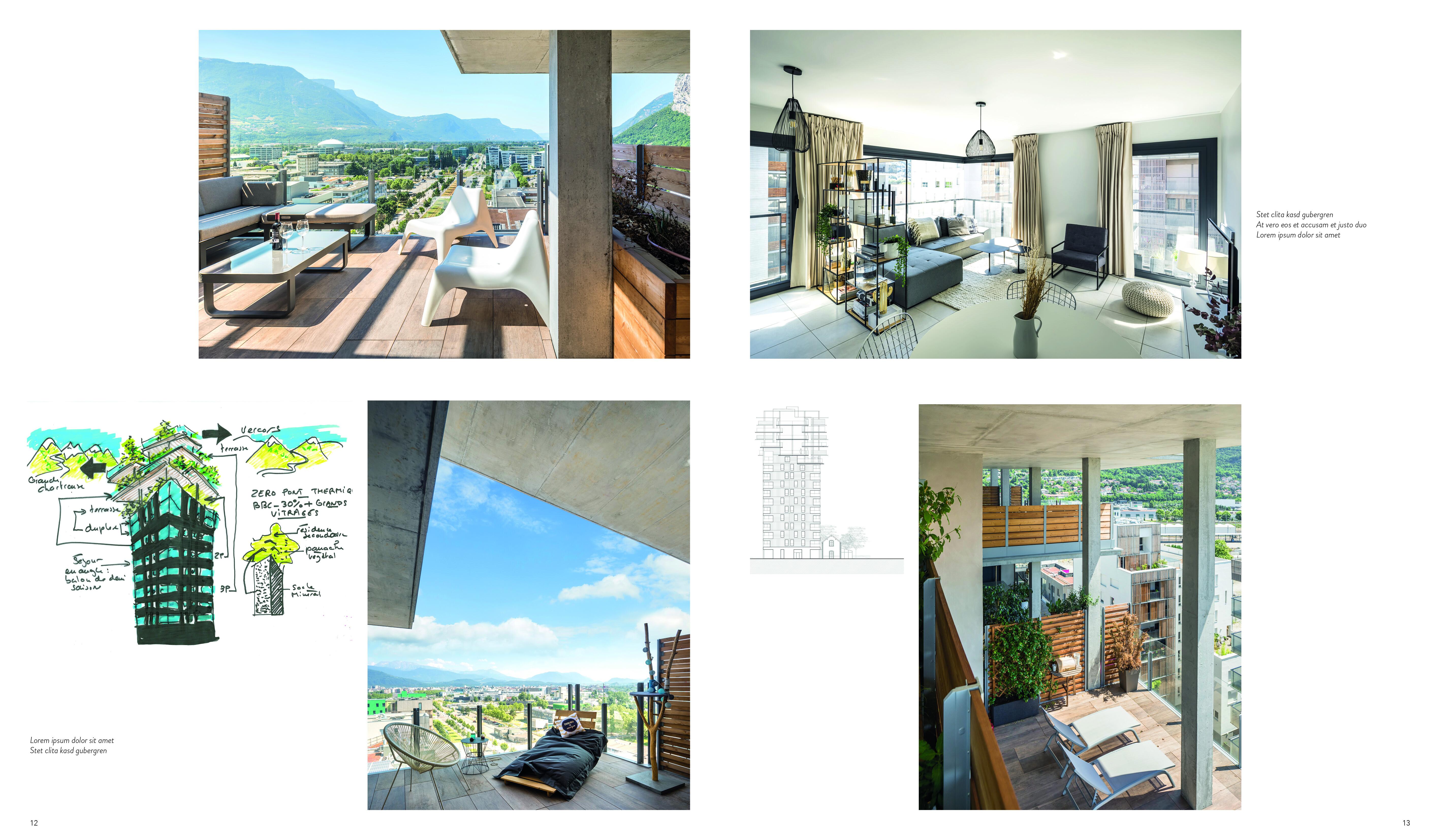 Beispielinhalt (Bild) Apartment Building Architecture