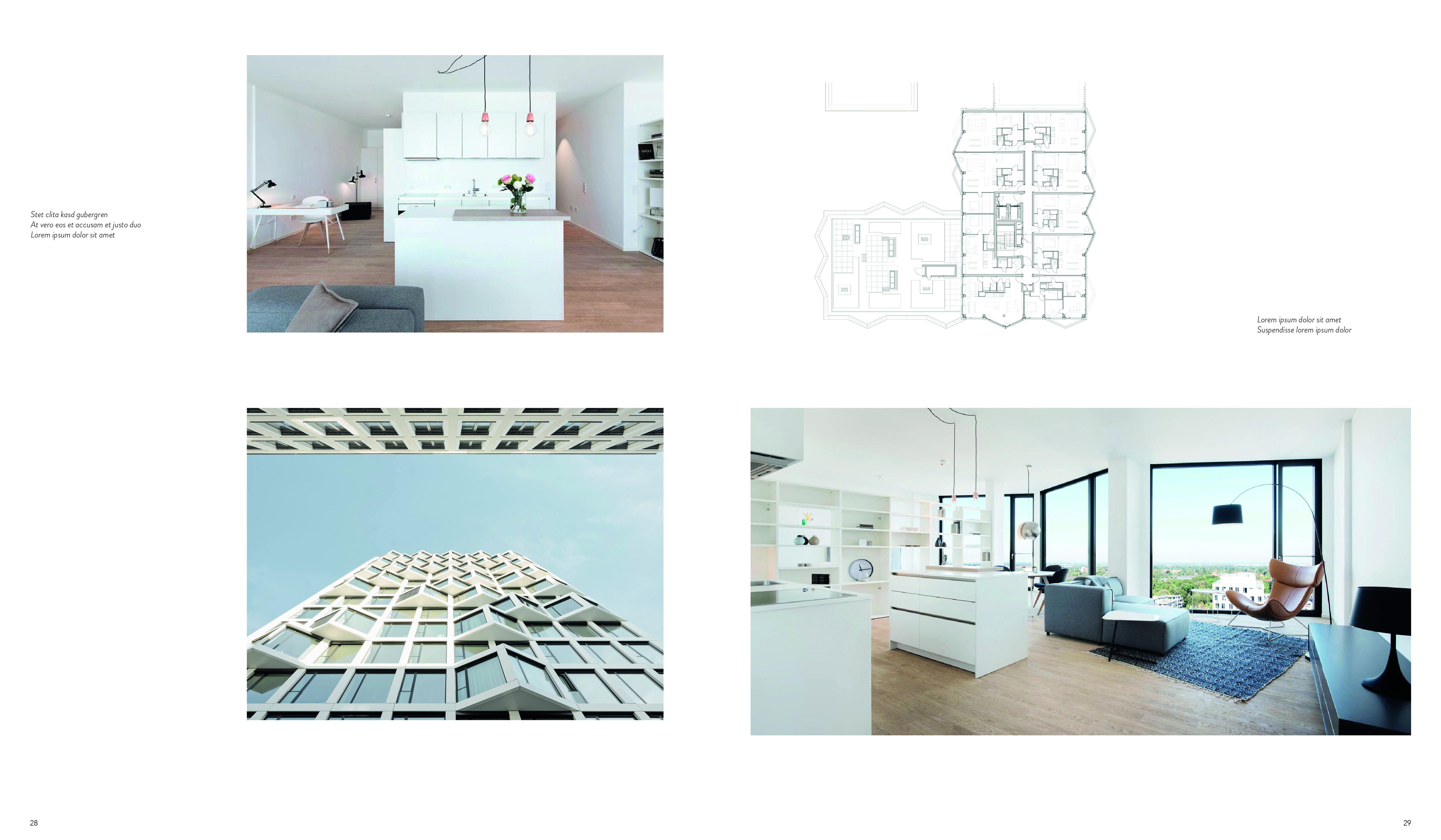 Beispielinhalt (Bild) Apartment Building Architecture