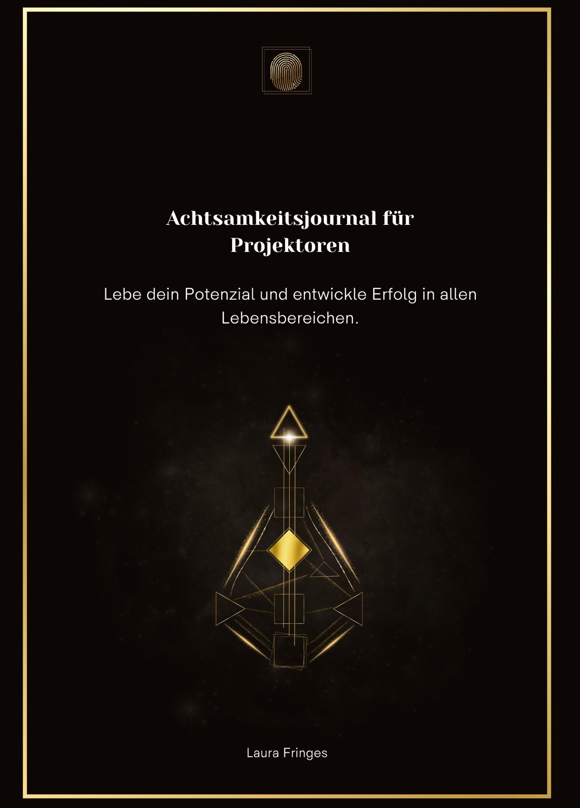 Vorderes Coverbild Achtsamkeitsjournal für Projektoren