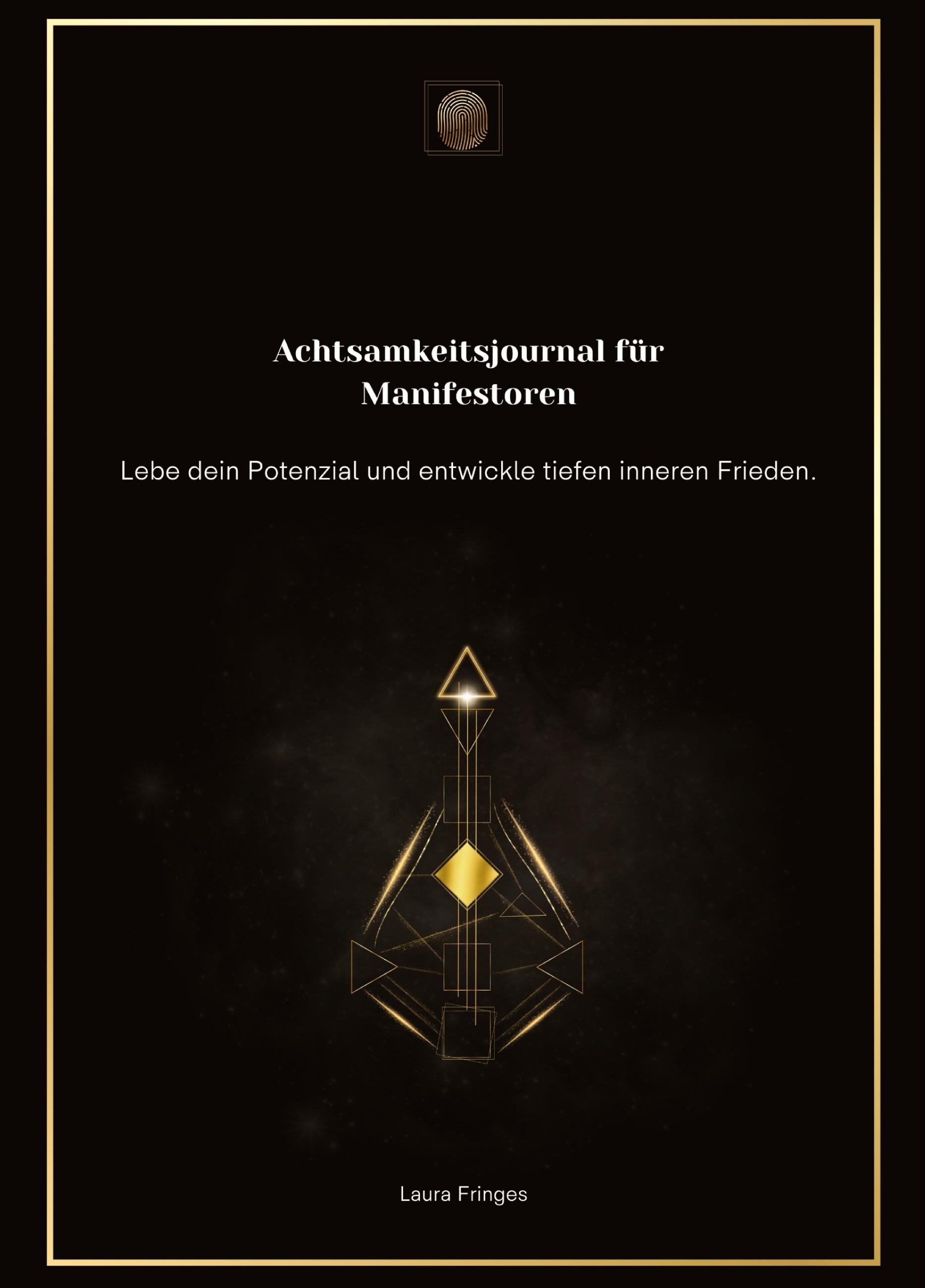 Vorderes Coverbild Achtsamkeitsjournal für Manifestoren