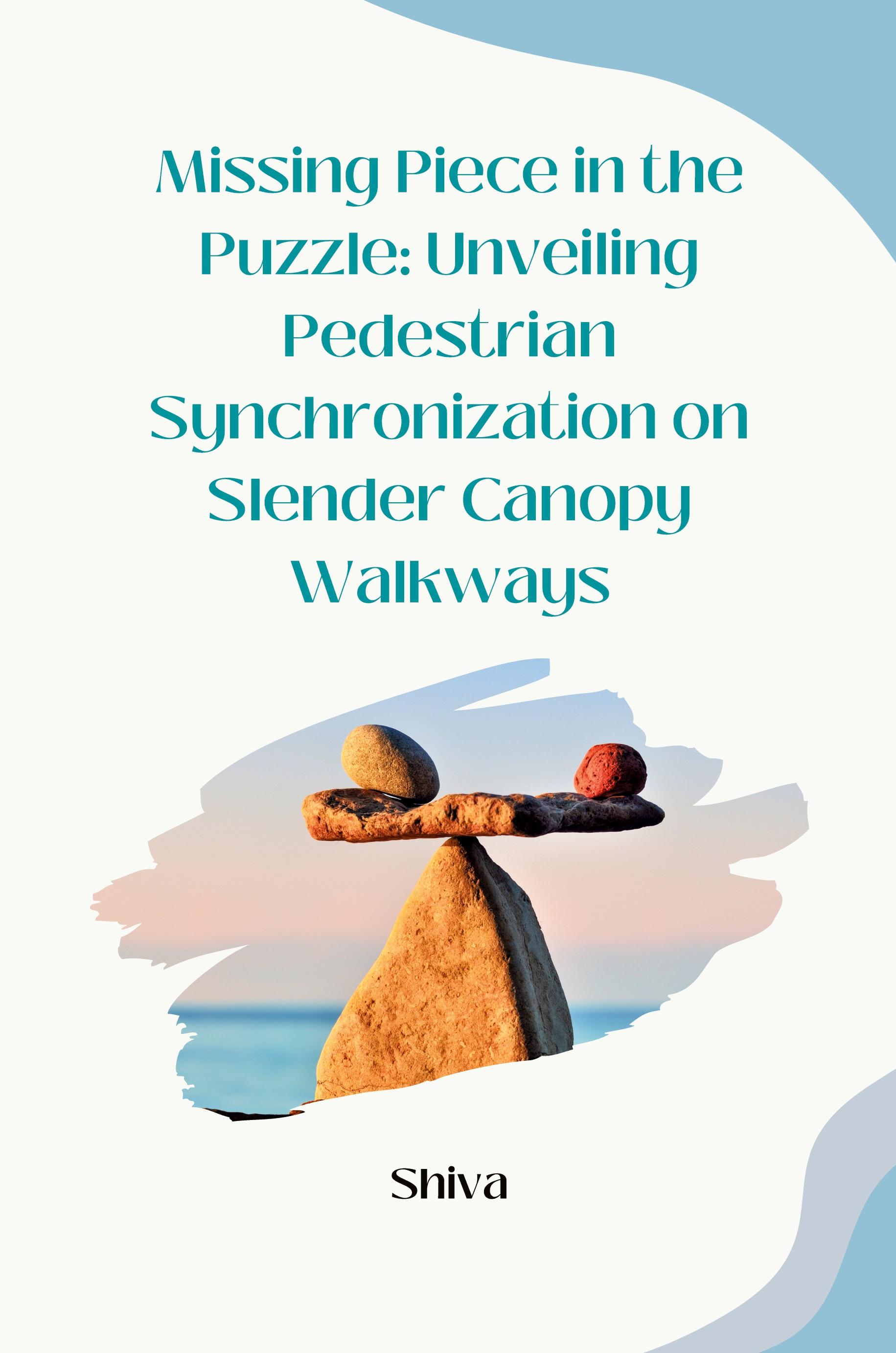 Vorderes Coverbild Missing Piece in the Puzzle: Unveiling Pedestrian Synchronization on Slender Canopy Walkways