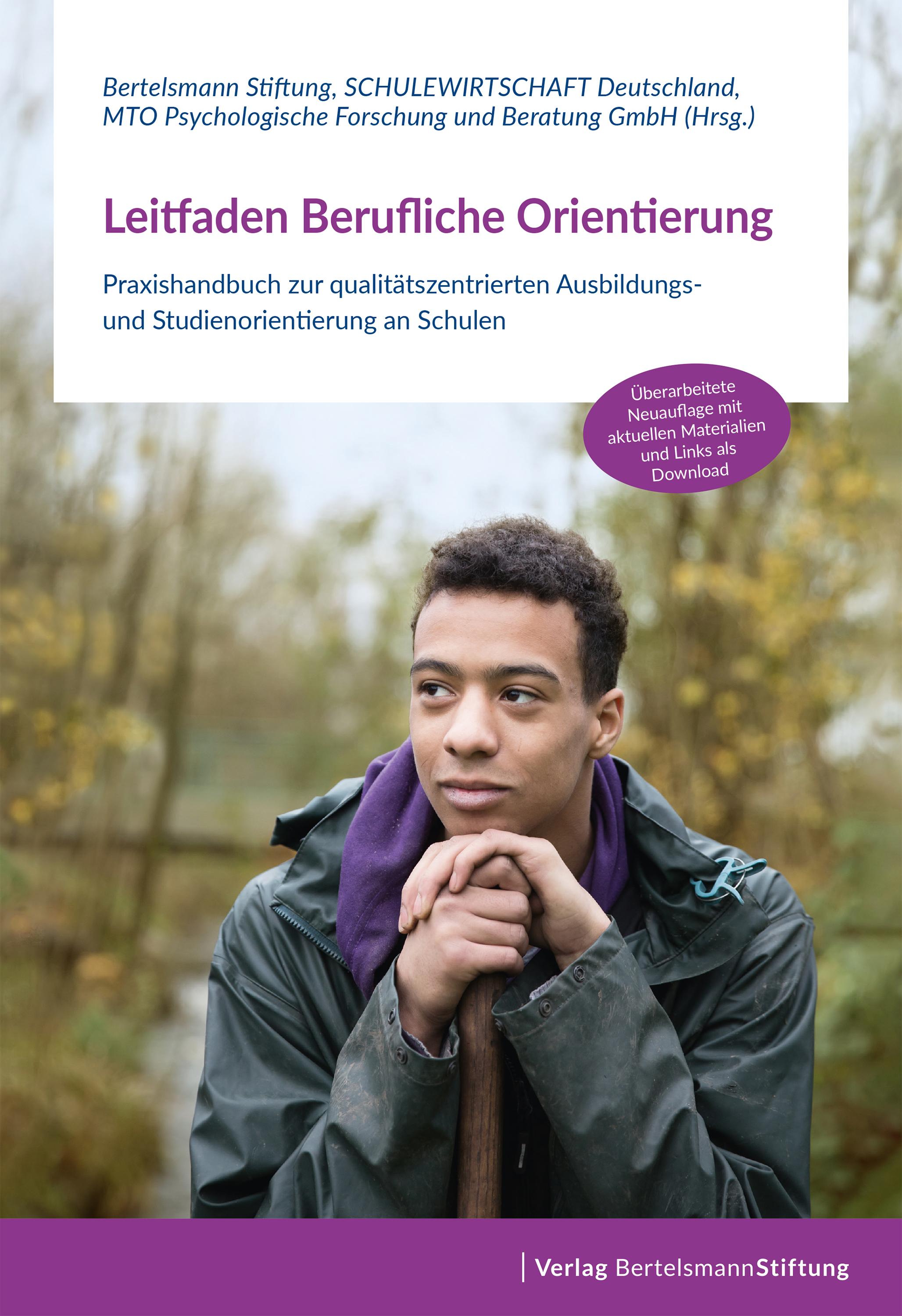 Vorderes Coverbild Leitfaden Berufliche Orientierung