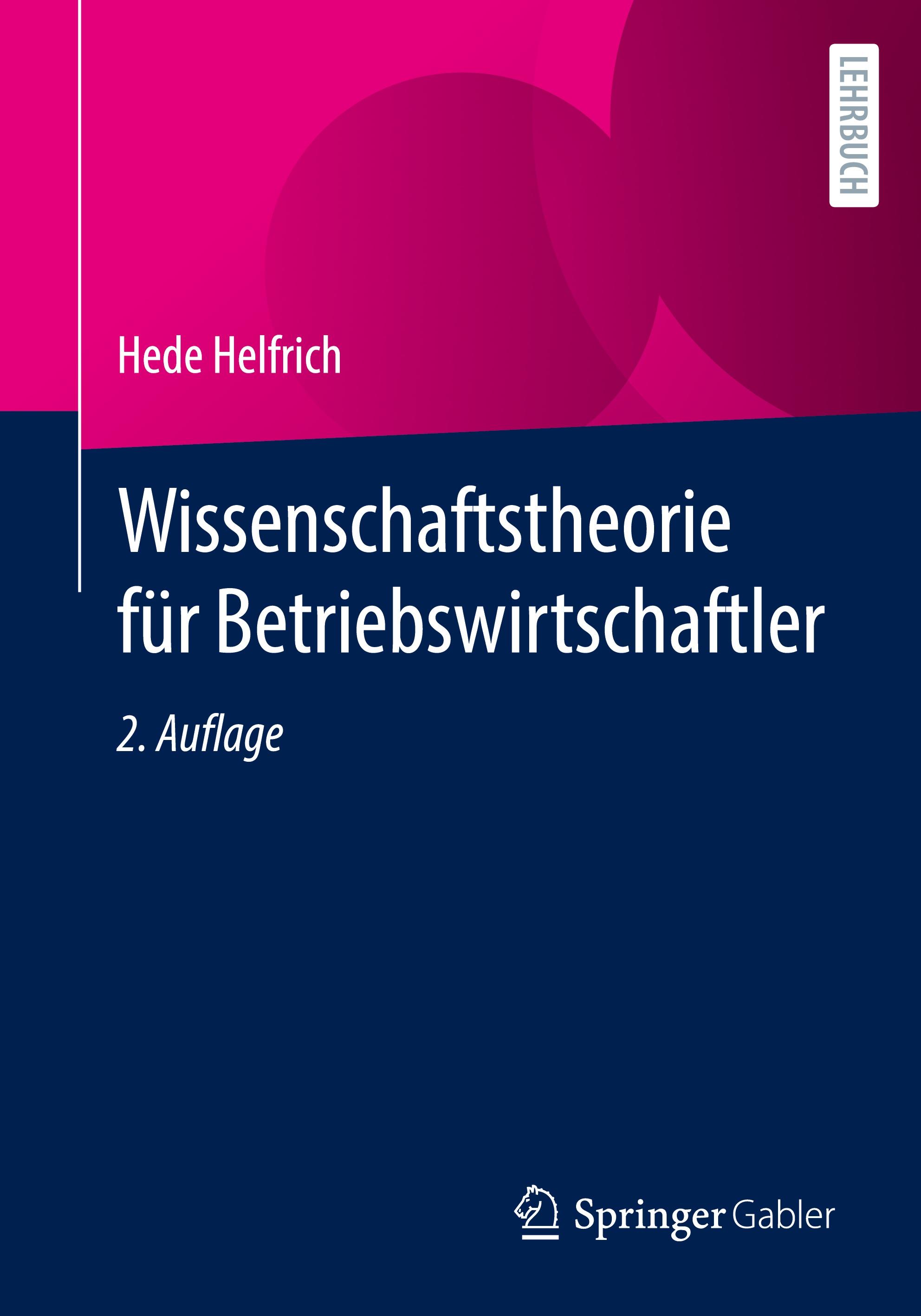 Vorderes Coverbild Wissenschaftstheorie für Betriebswirtschaftler