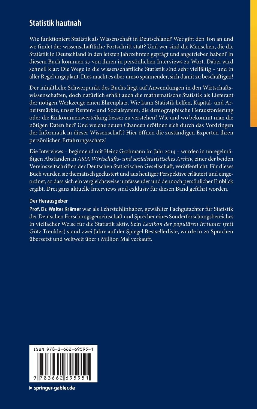 Rückseitencover Statistik hautnah