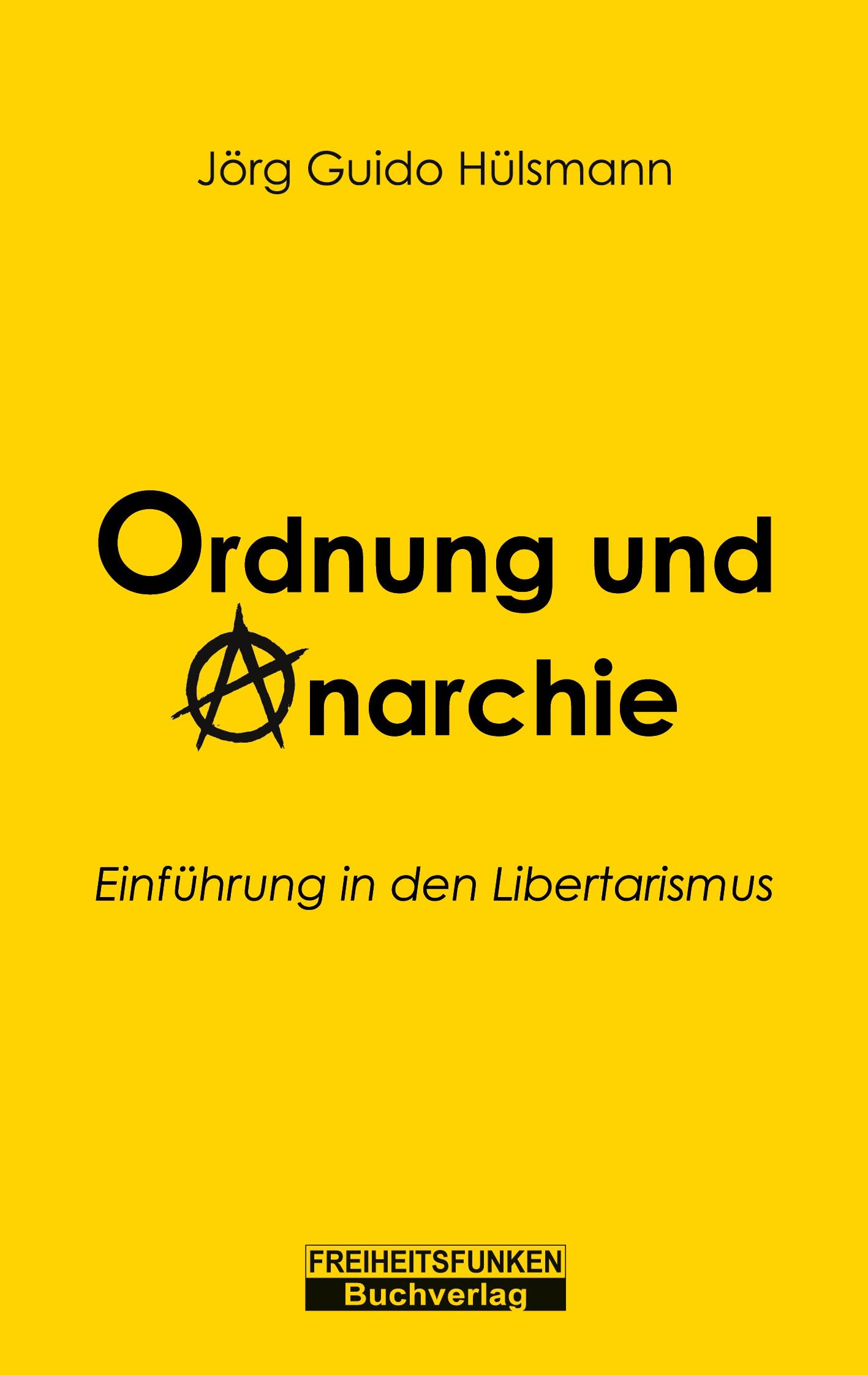 Vorderes Coverbild Ordnung und Anarchie