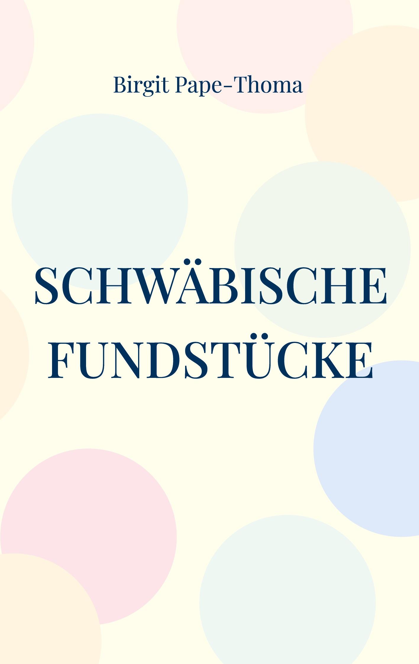 Vorderes Coverbild Schwäbische Fundstücke