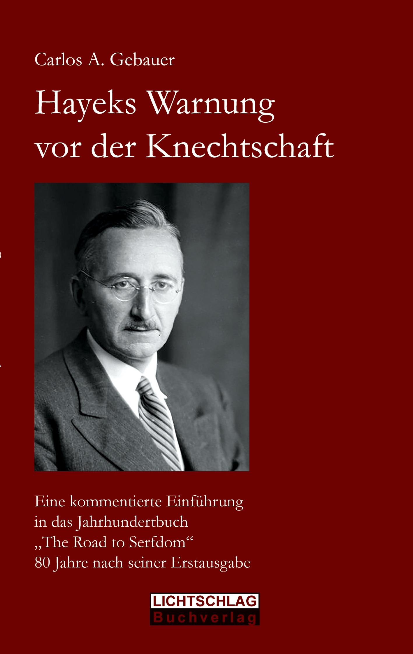 Vorderes Coverbild Hayeks Warnung vor der Knechtschaft