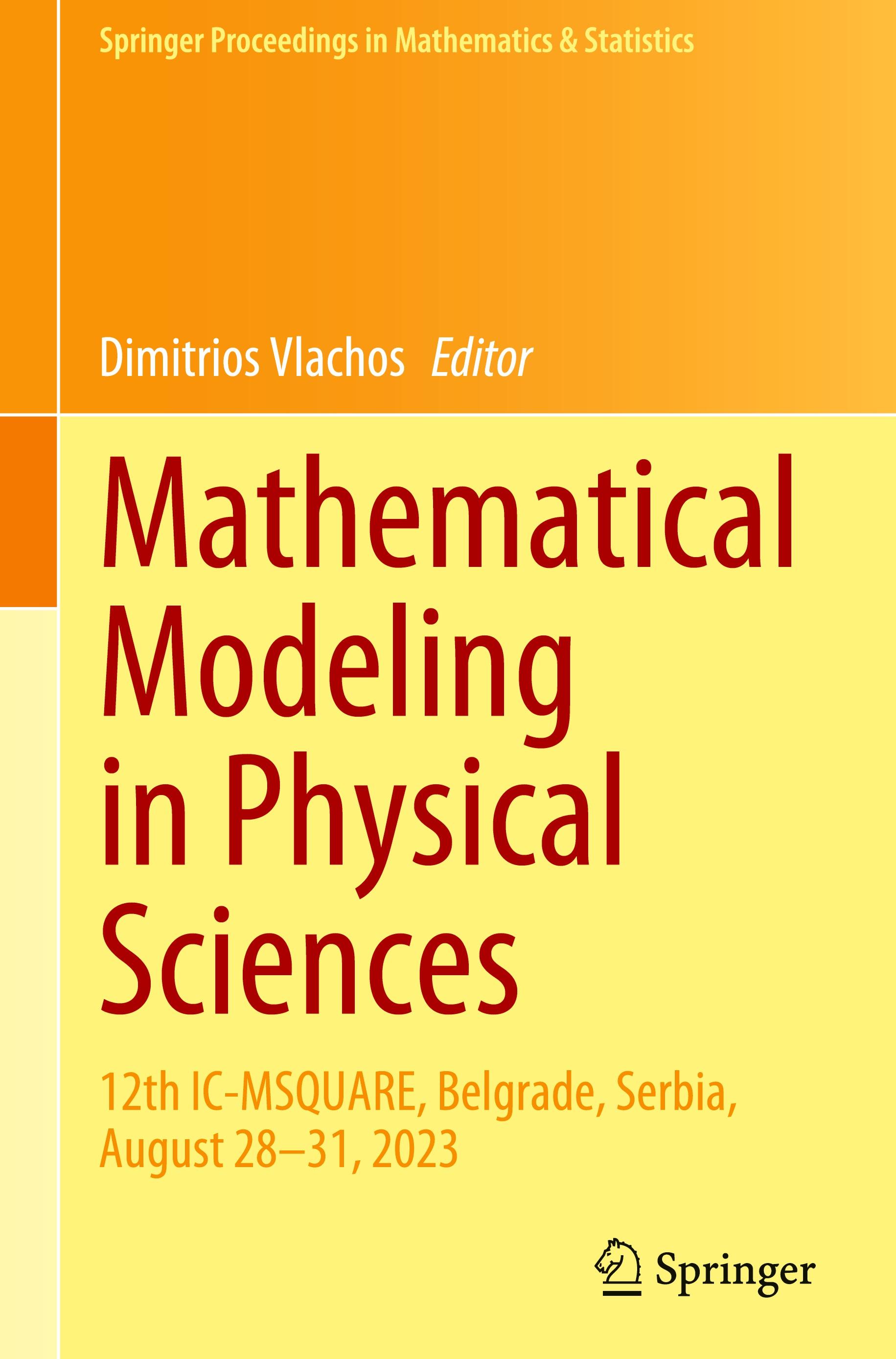 Vorderes Coverbild Mathematical Modeling in Physical Sciences