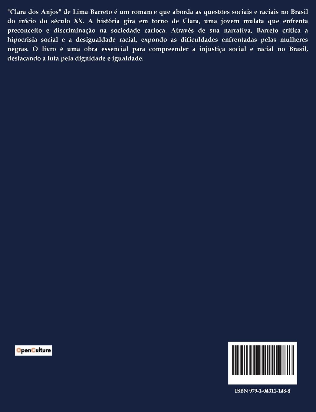 Rückseitencover Clara Dos Anjos