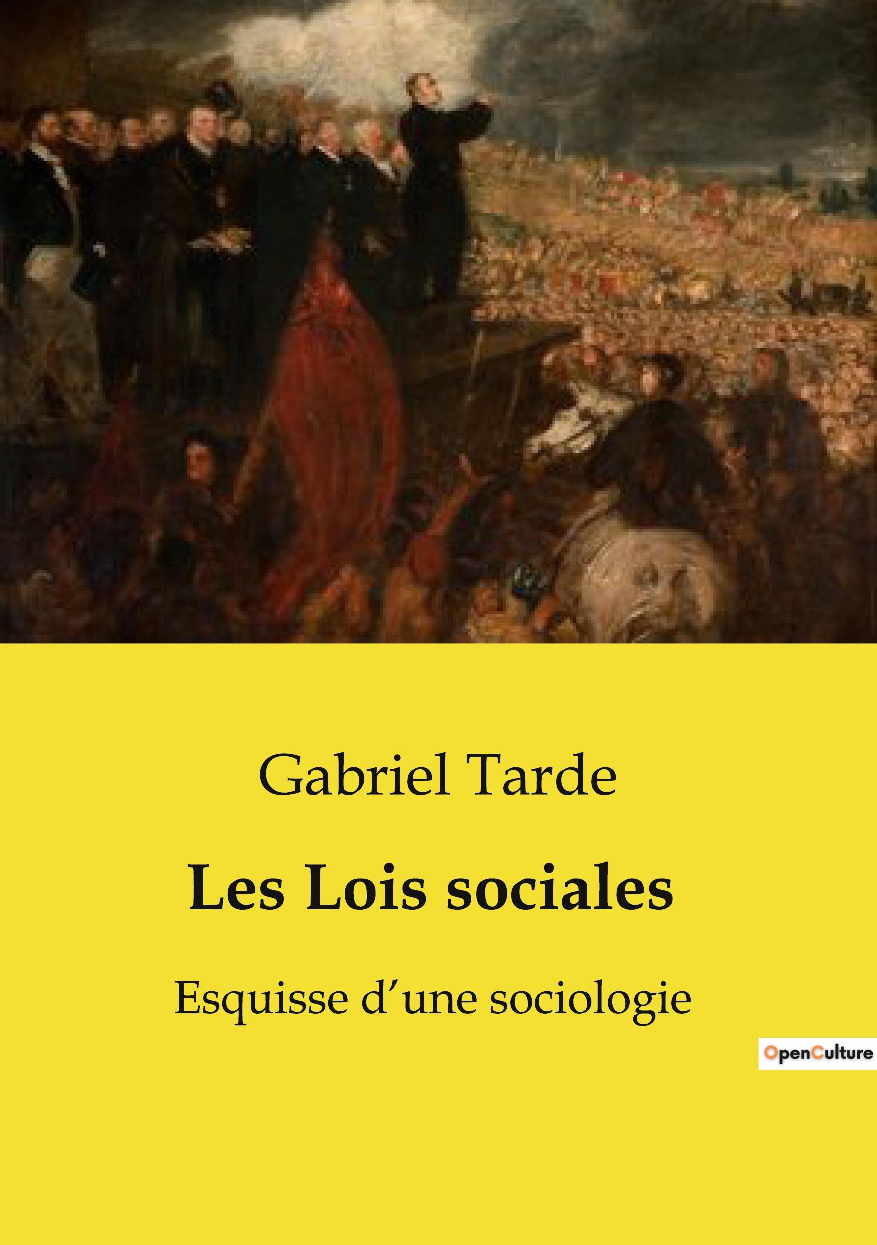 Vorderes Coverbild Les Lois sociales