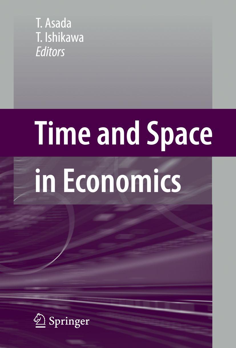 Vorderes Coverbild Time and Space in Economics