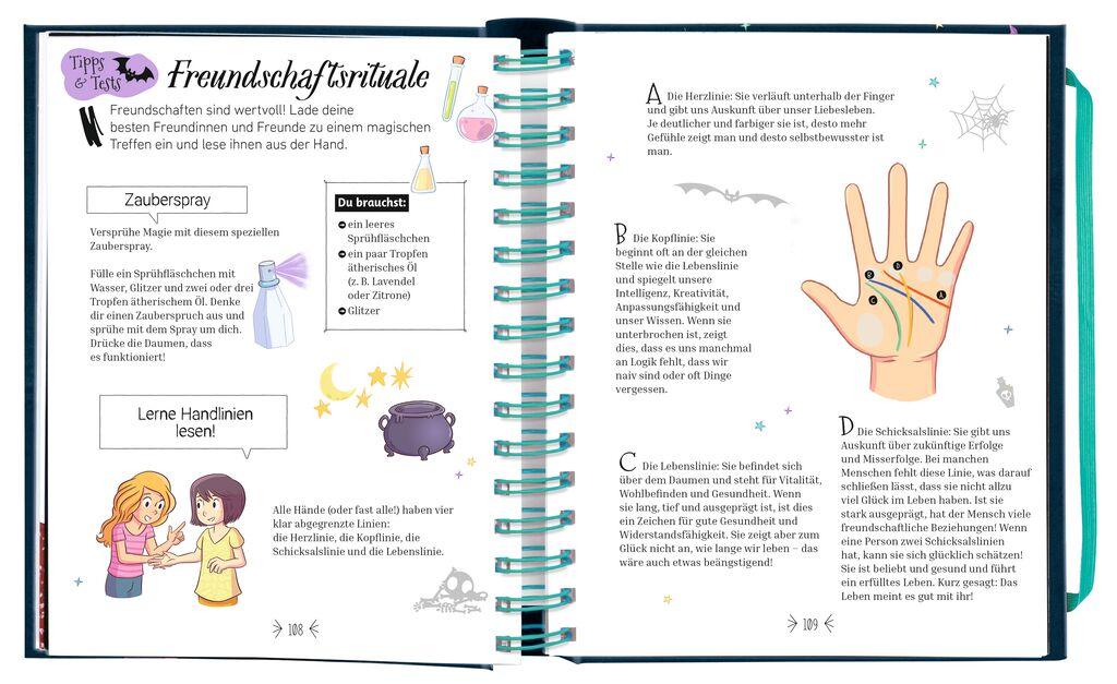 Beispielinhalt (Bild) Das große Handbuch der Hexerei und Zauberei