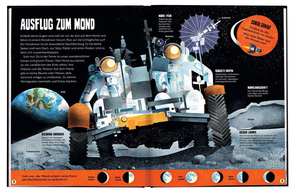 Beispielinhalt (Bild) Mein galaktischer Weltraum-Atlas