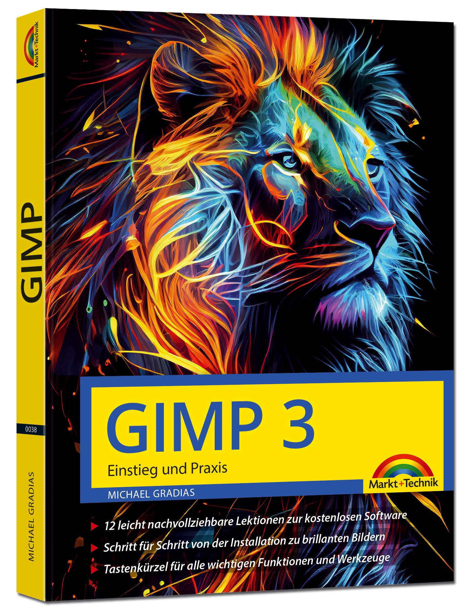 Vorderes Coverbild GIMP - Einstieg und Praxis