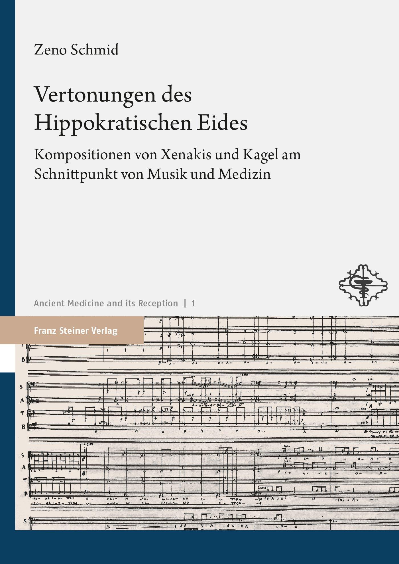 Vorderes Coverbild Vertonungen des Hippokratischen Eides