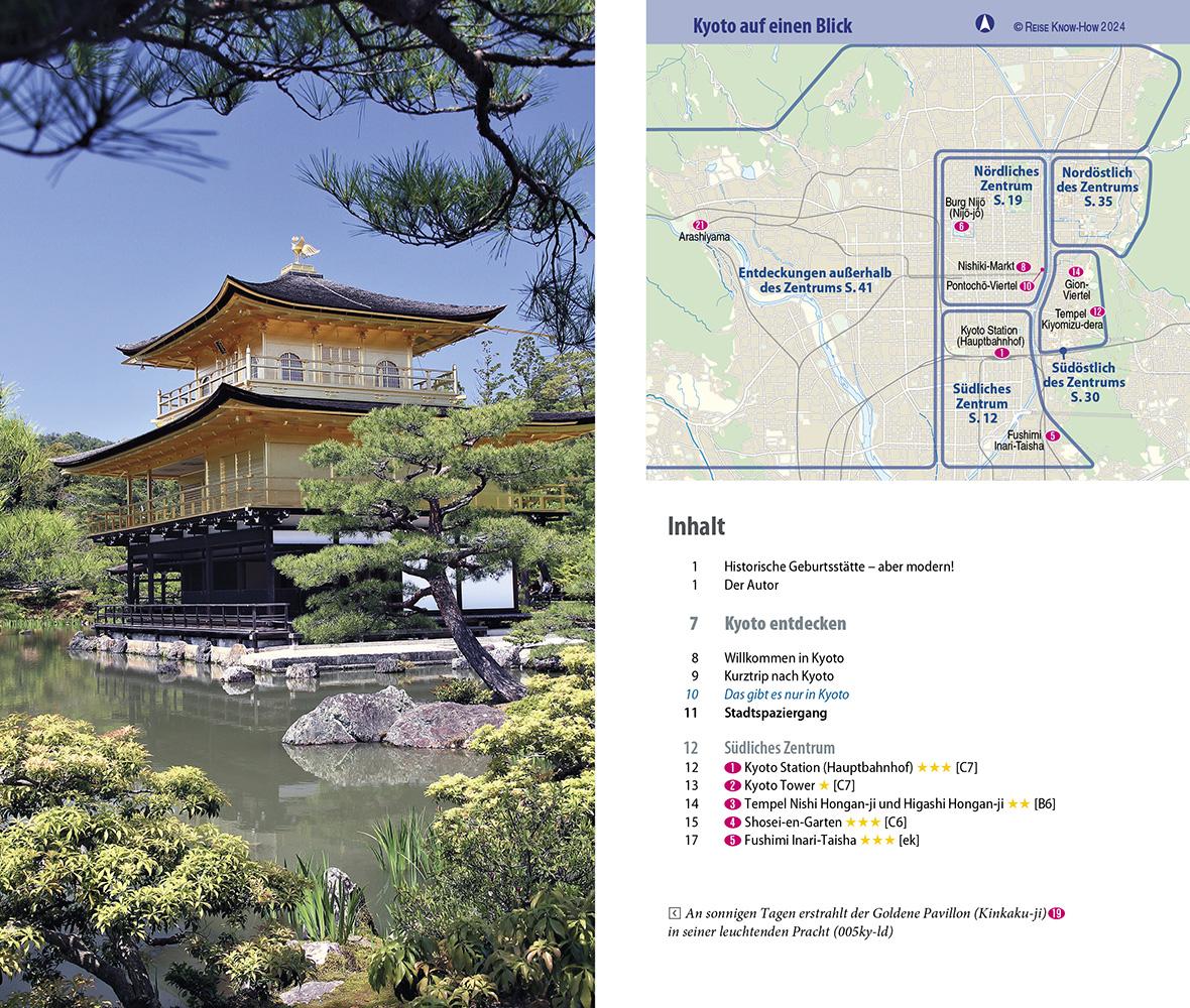 Beispielinhalt (Bild) Reise Know-How CityTrip Kyoto