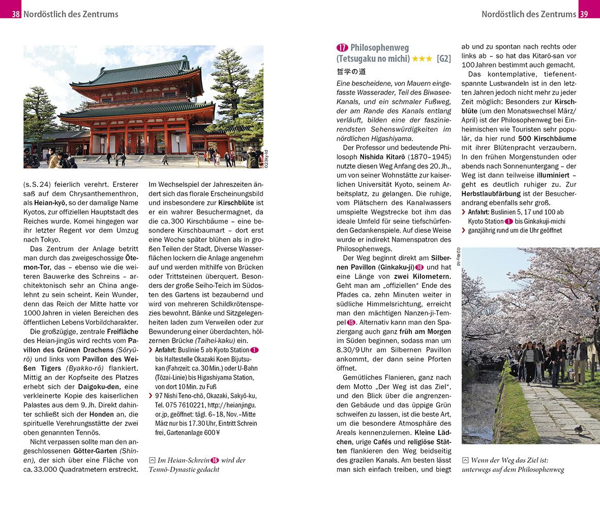 Beispielinhalt (Bild) Reise Know-How CityTrip Kyoto