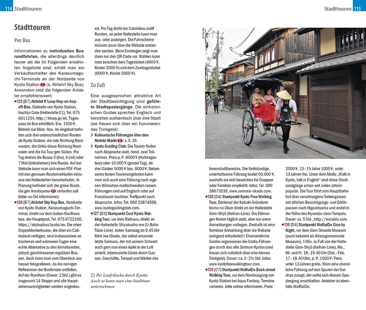 Beispielinhalt (Bild) Reise Know-How CityTrip Kyoto