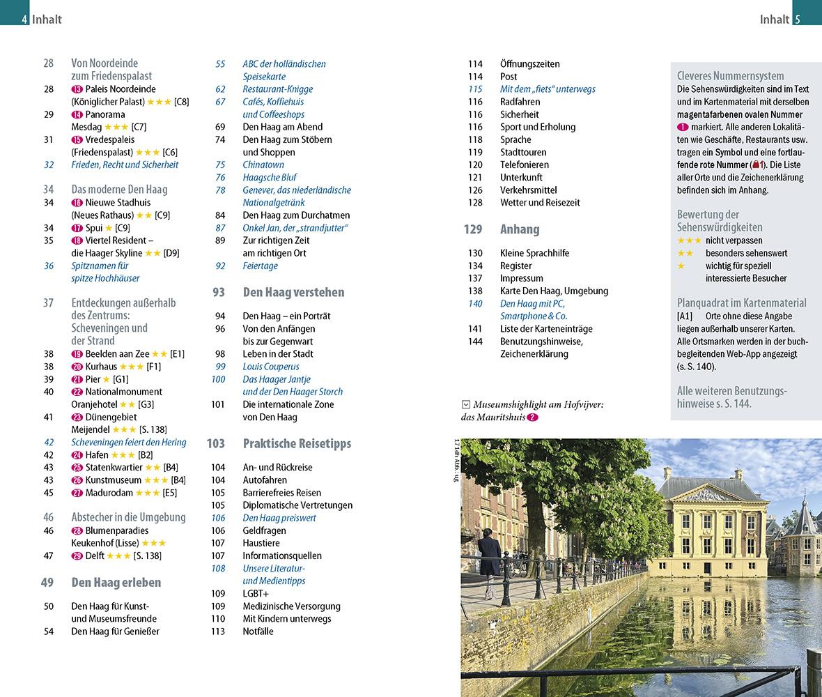 Beispielinhalt (Bild) Reise Know-How CityTrip Den Haag mit Scheveningen