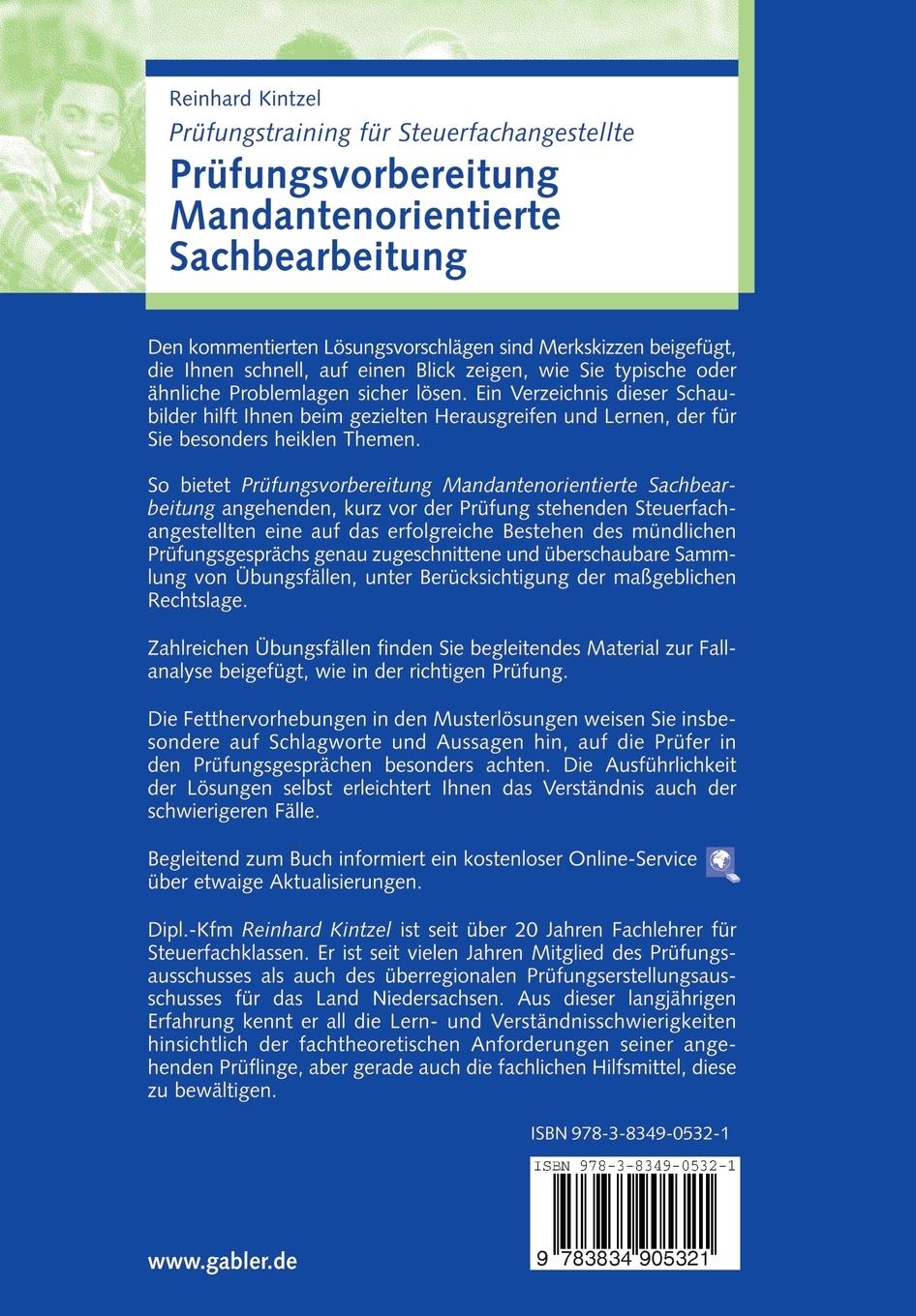 Rückseitencover Prüfungsvorbereitung Mandantenorientierte Sachbearbeitung