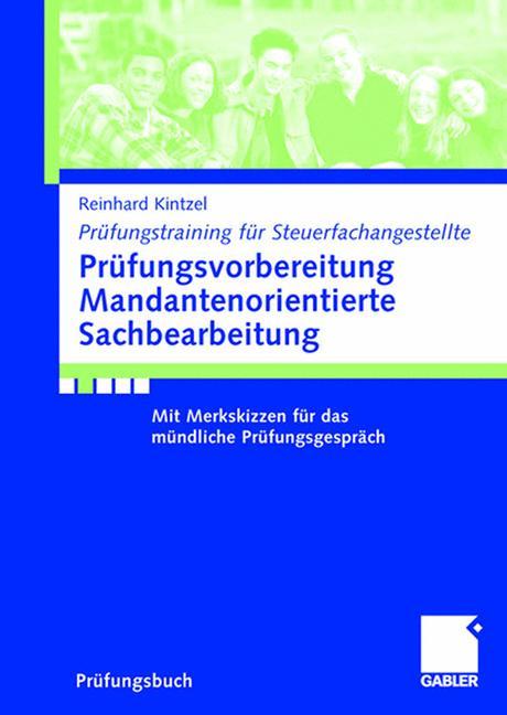 Vorderes Coverbild Prüfungsvorbereitung Mandantenorientierte Sachbearbeitung