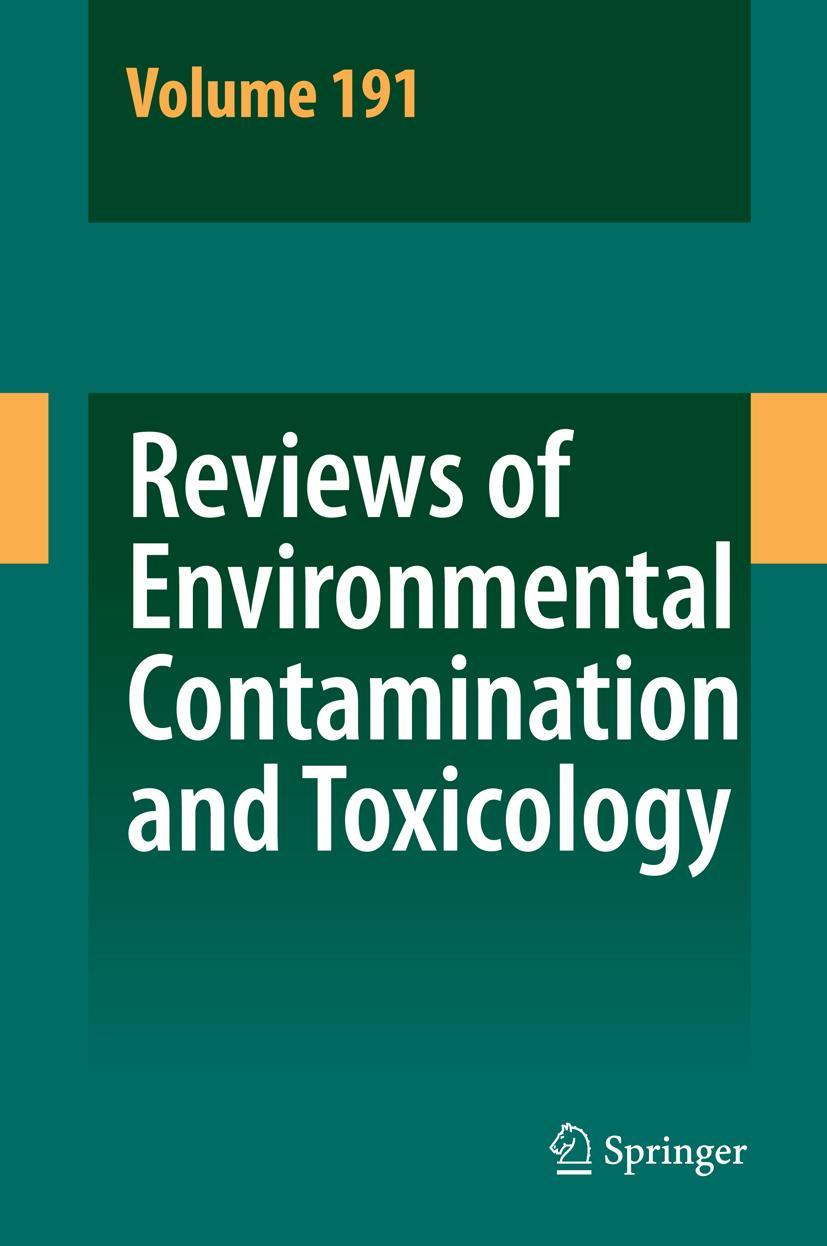 Vorderes Coverbild Reviews of Environmental Contamination and Toxicology 191