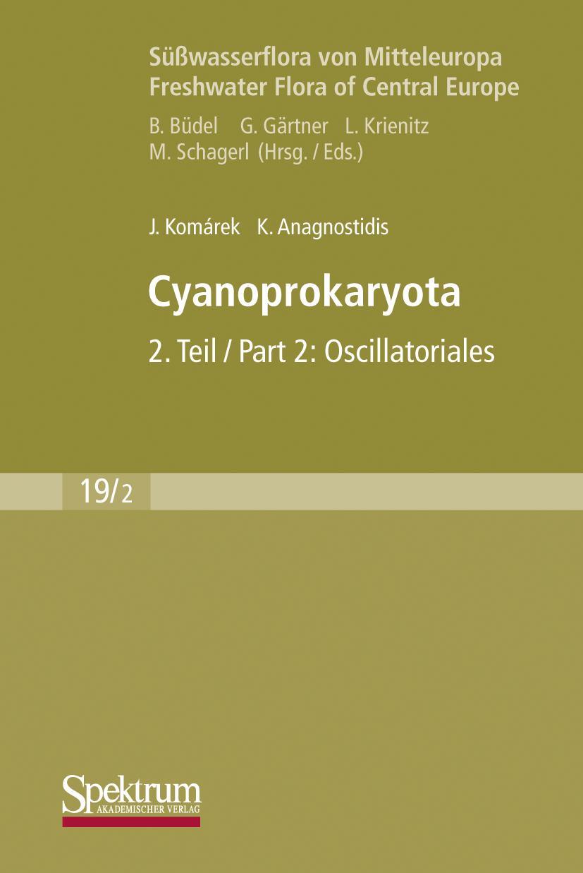 Vorderes Coverbild Süßwasserflora von Mitteleuropa, Bd. 19/2: Cyanoprokaryota