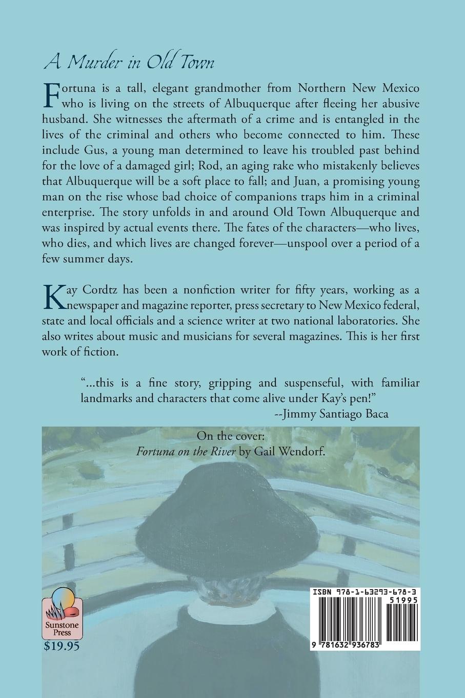 Rückseitencover A Murder in Old Town