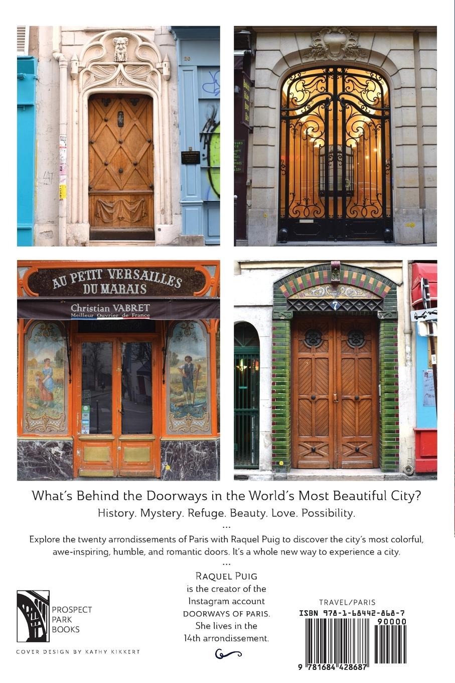 Rückseitencover Doorways of Paris