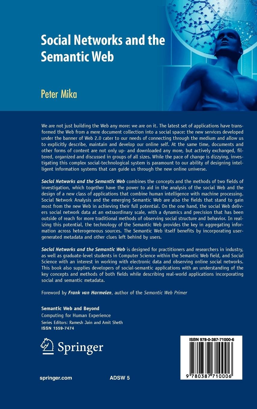Rückseitencover Social Networks and the Semantic Web