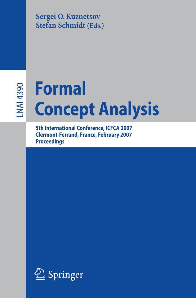 Vorderes Coverbild Formal Concept Analysis