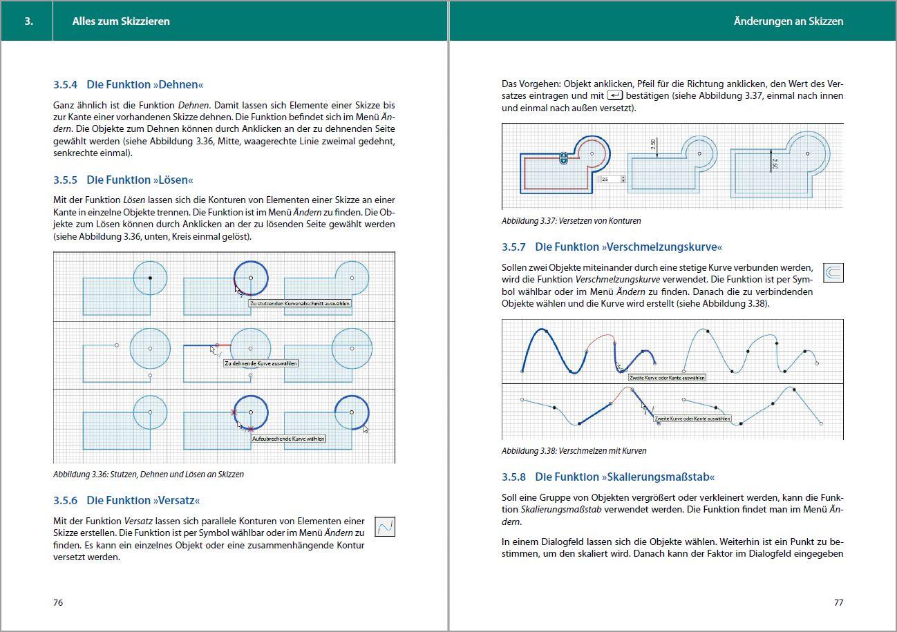 Beispielinhalt (Bild) Autodesk Fusion - 3D CAD - Konstruktion - Fertigung - Einstieg und Praxis mit vielen Praxisbeispielen