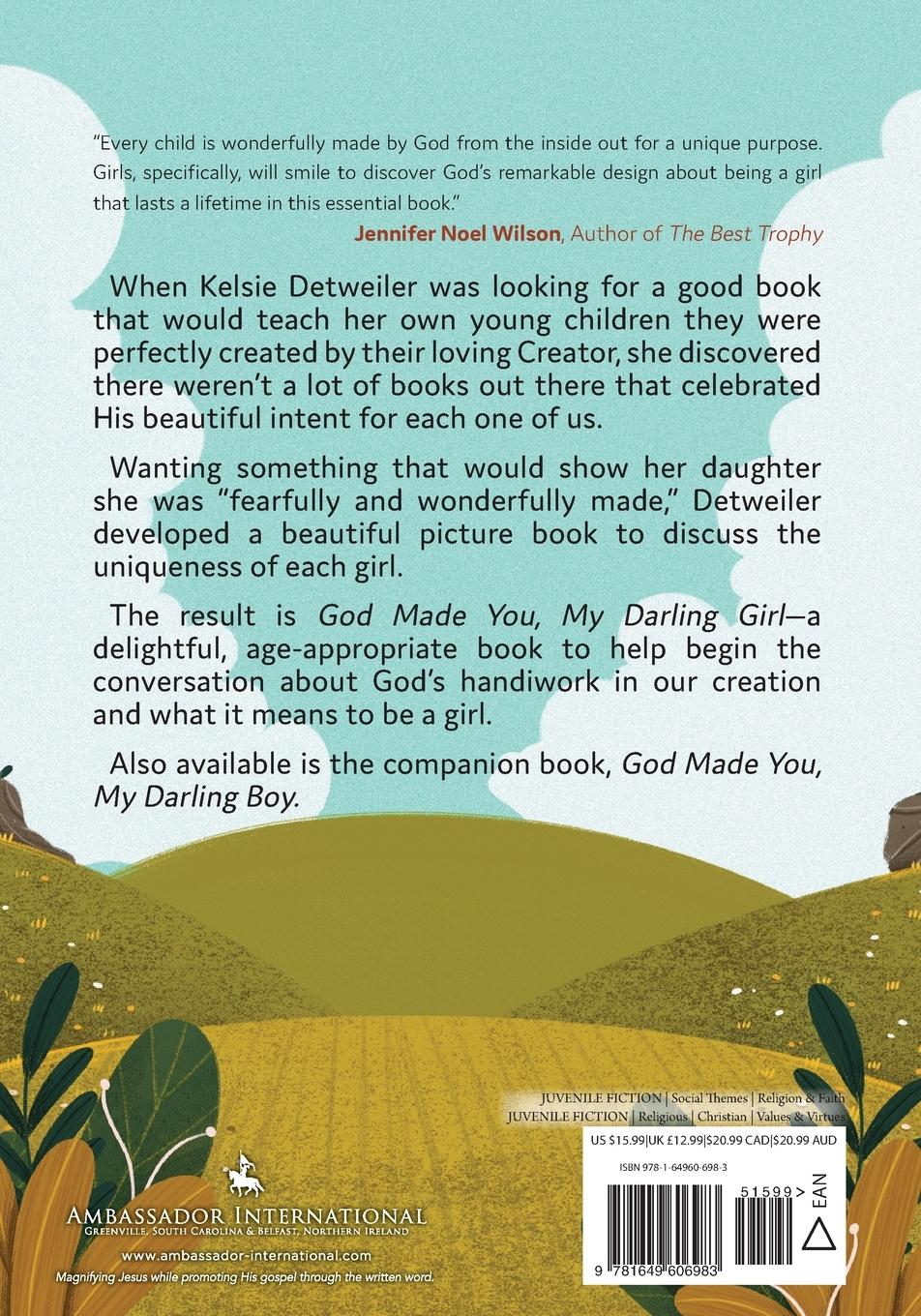 Rückseitencover God Made You, My Darling Girl