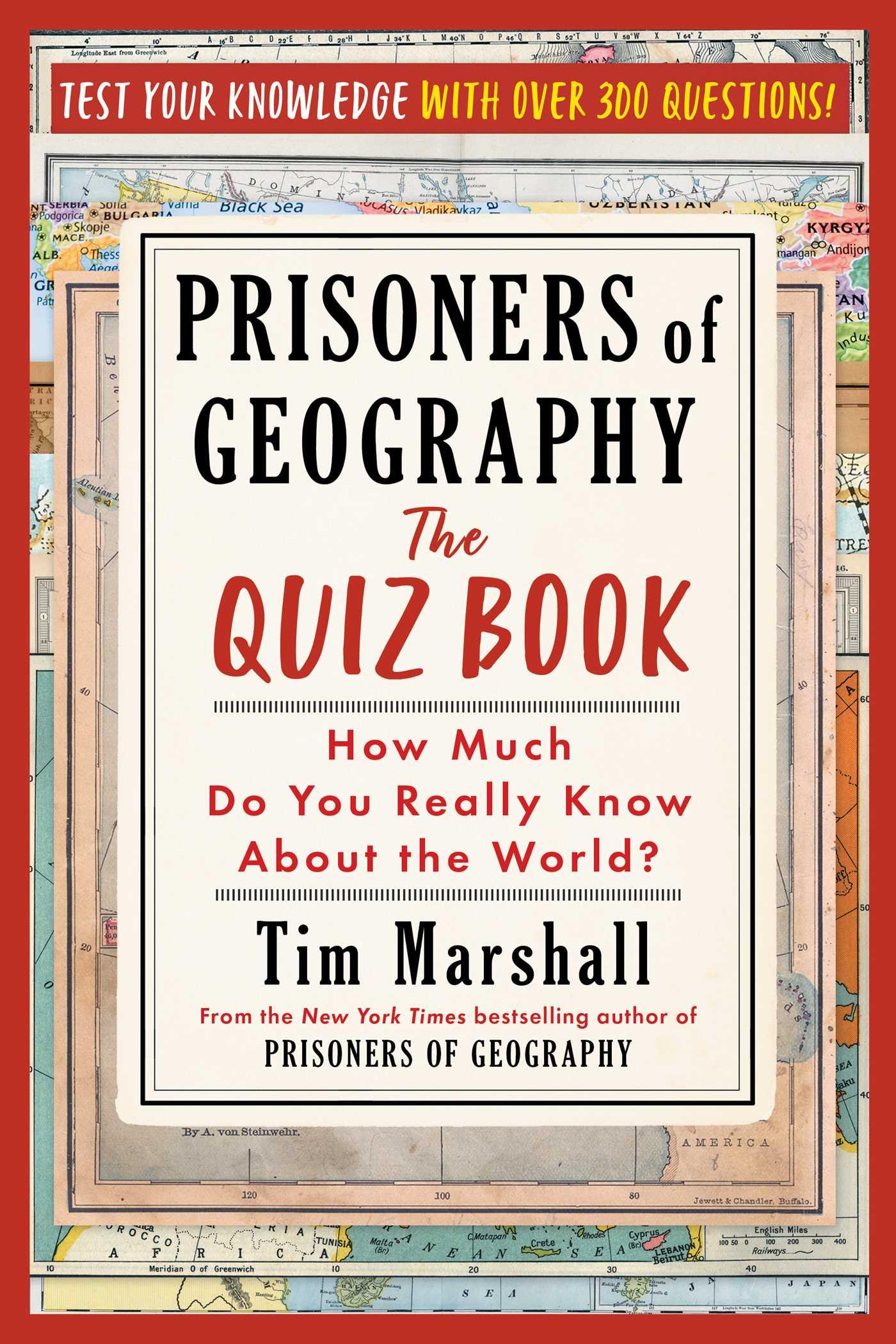 Vorderes Coverbild Prisoners of Geography: The Quiz Book