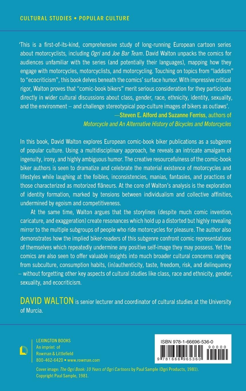 Rückseitencover Ambiguities of European Comic-book Bikers