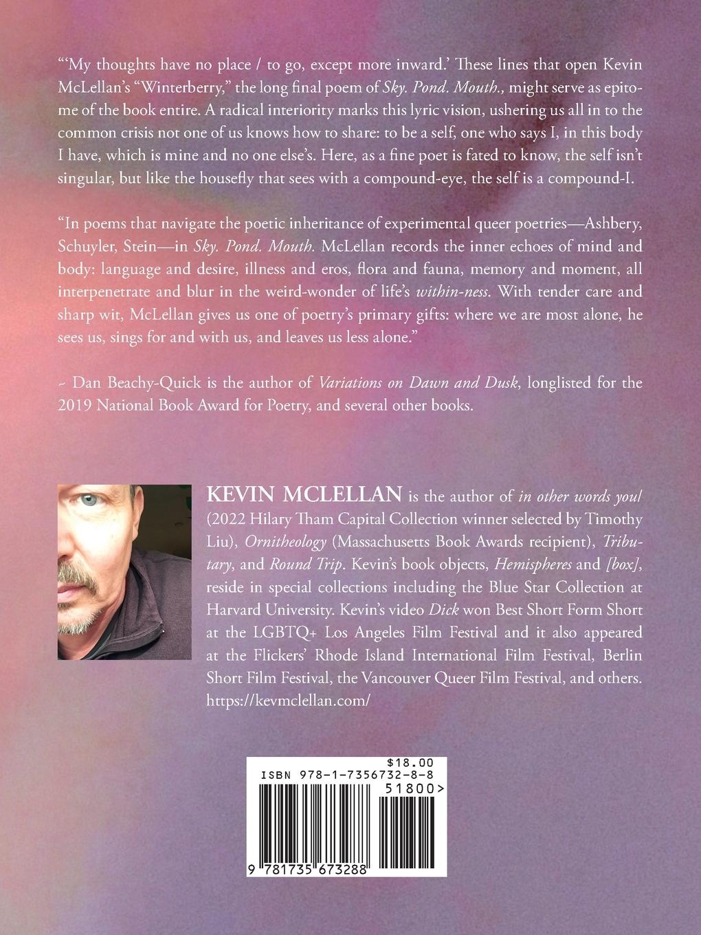 Rückseitencover Sky.Pond.Mouth.