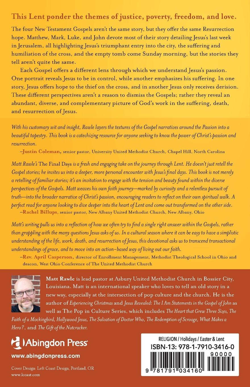 Rückseitencover The Final Days