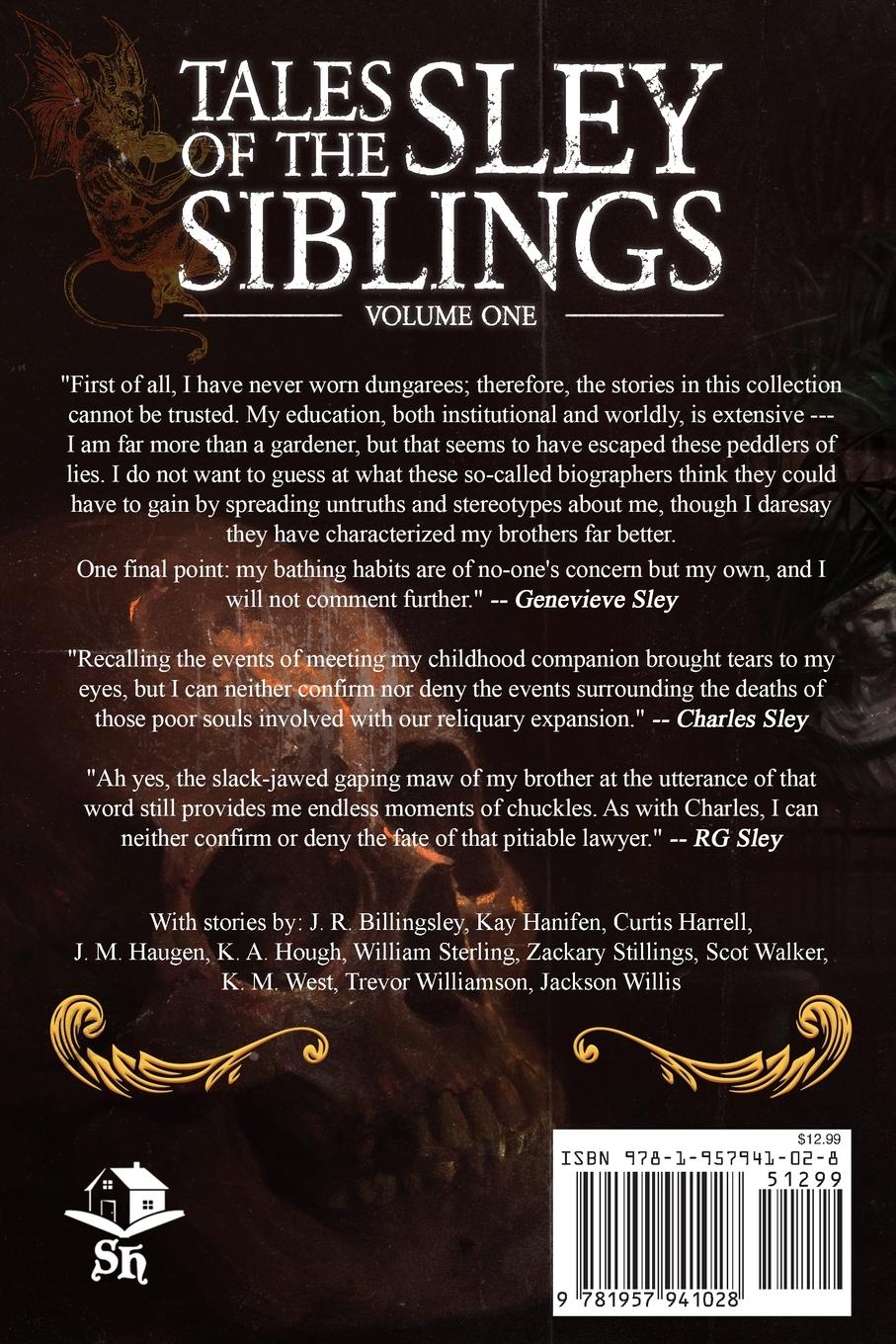 Rückseitencover Tales of the Sley Siblings, Volume One