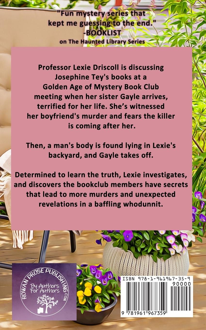 Rückseitencover Murder the Tey Way