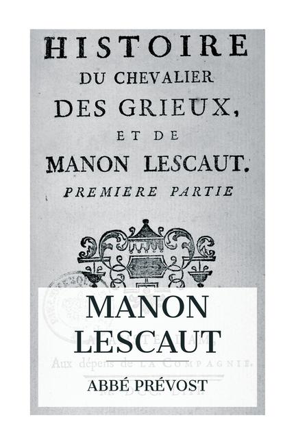 Vorderes Coverbild Manon Lescaut